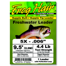 FrogHair Leaders - Supple Butt (3pk)