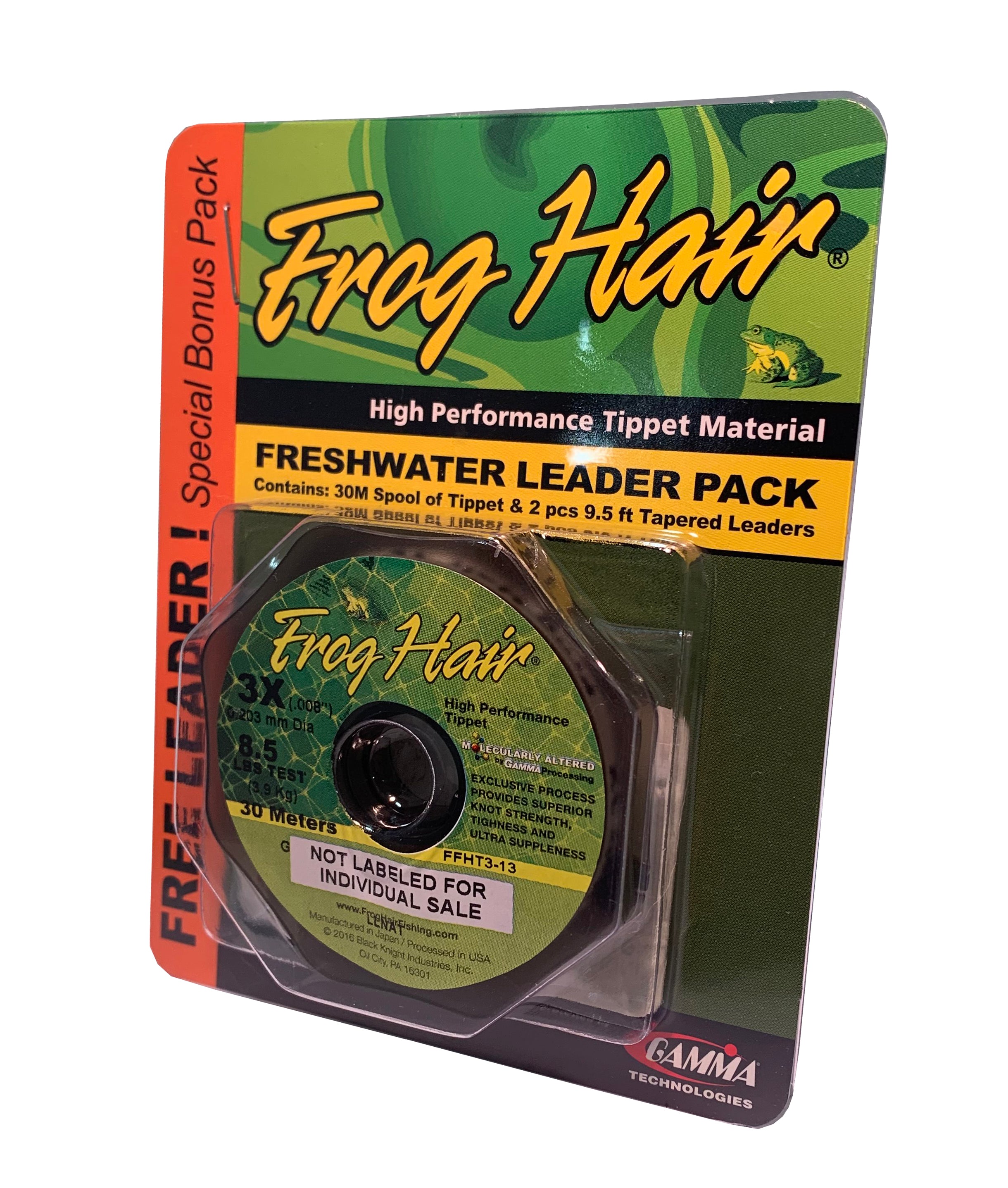 FrogHair Leader Pack - Bonus Free Leader – froghairfishing