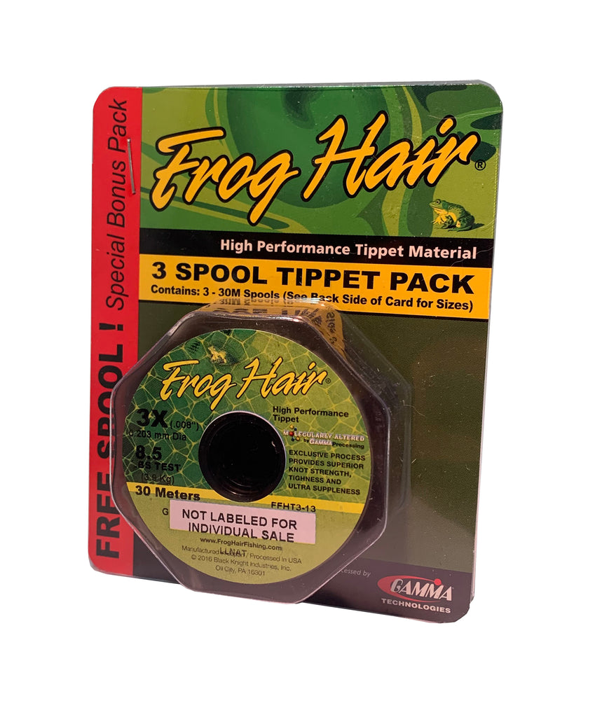 FrogHair 3pk 30M Spools