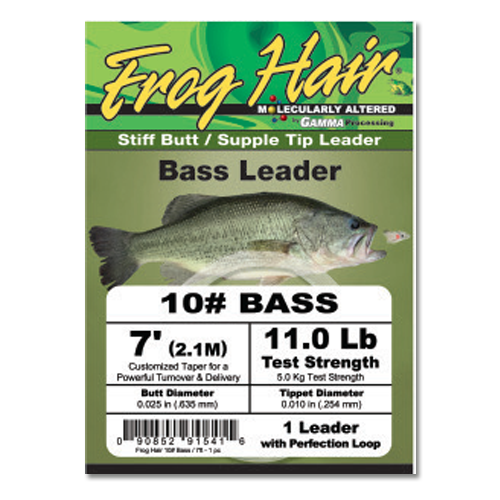 Frog Hair Fluorocarbon Leaders, Trout Fishing Leaders